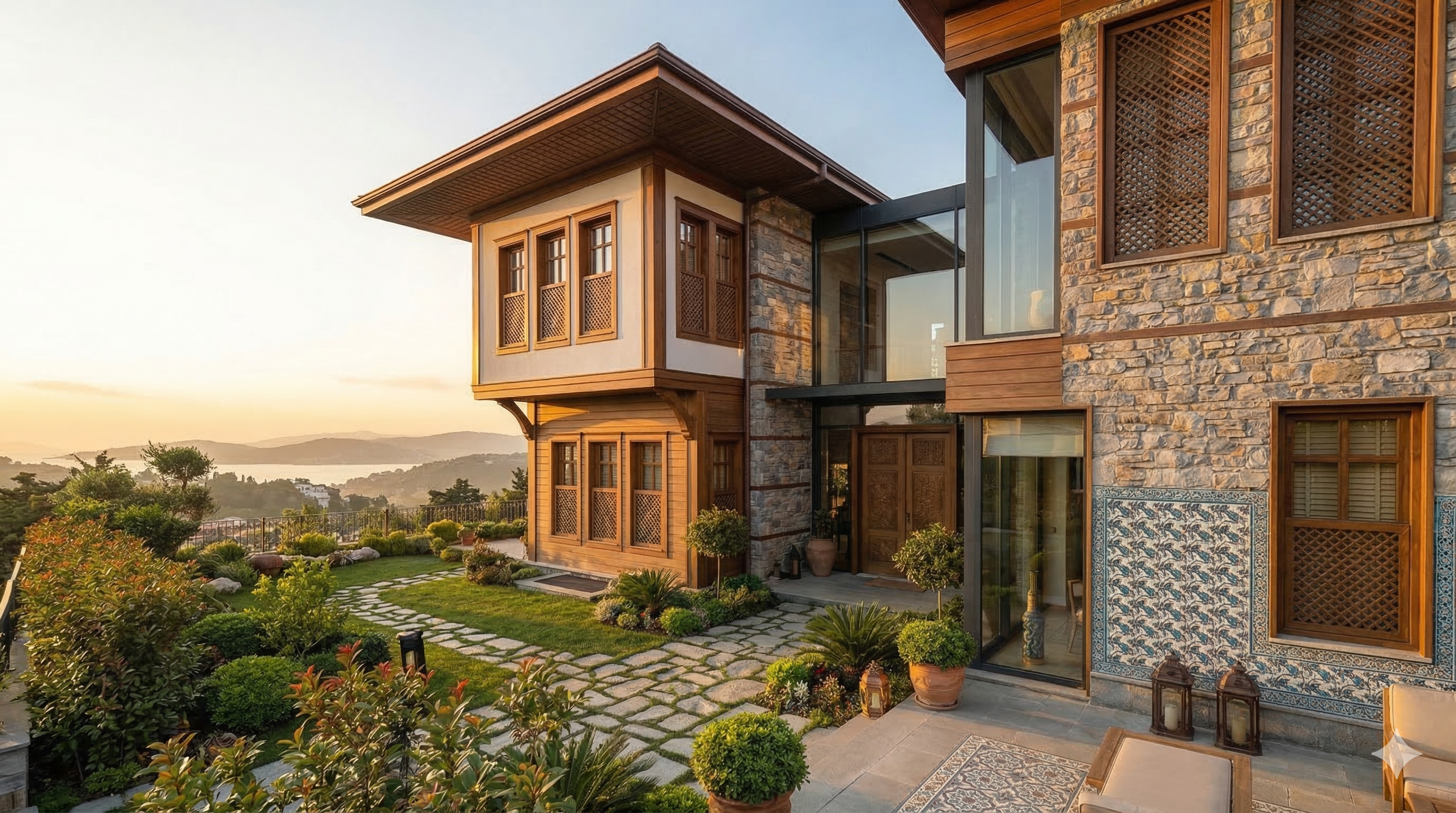 Bahçe ve veranda